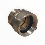Brass MFB (Melbourne Fire Brigade) Female x BSPT Male Hydrant Adaptor