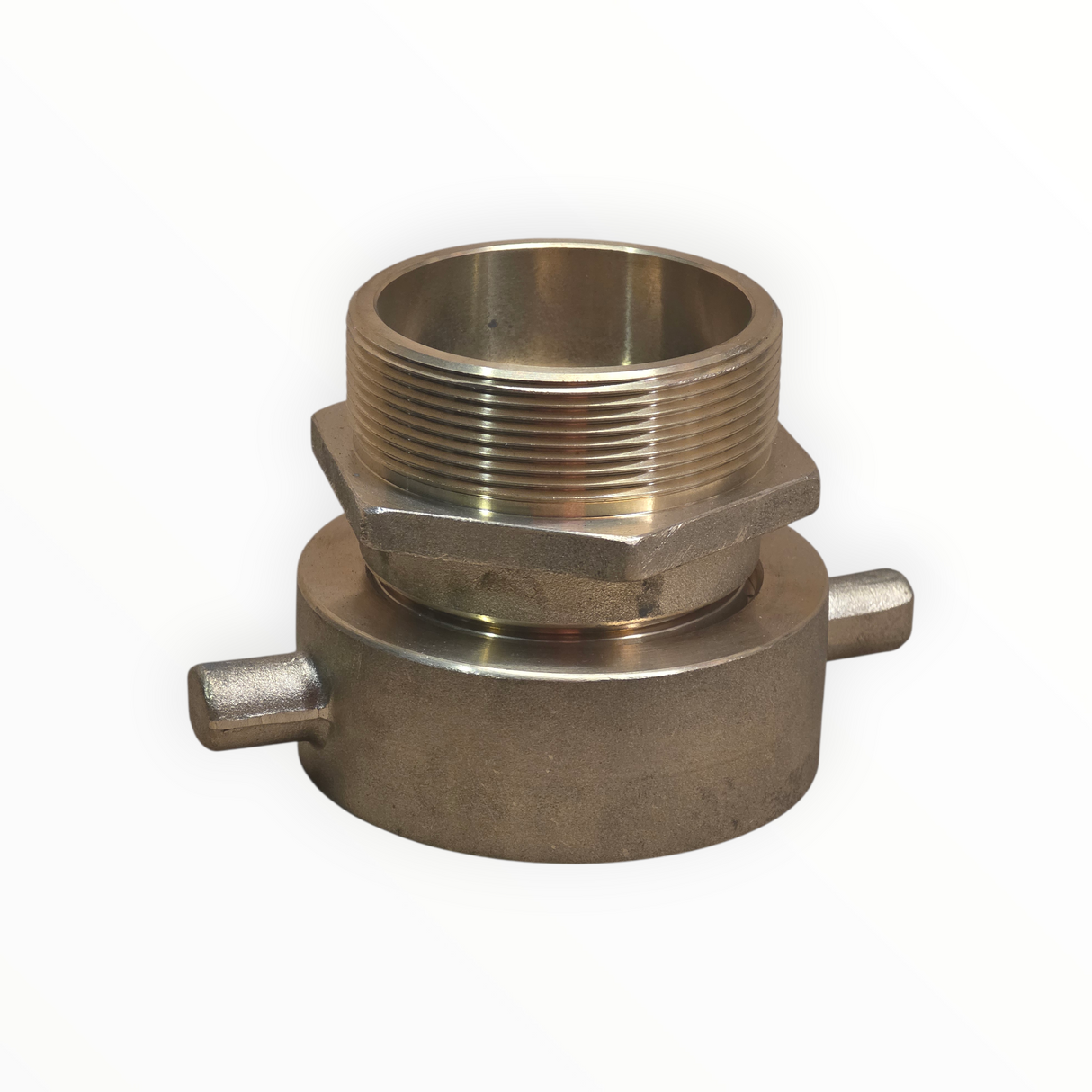 Brass MFB (Melbourne Fire Brigade) Female x BSPT Male Hydrant Adaptor