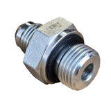 JIC Male × Metric Stud Male | Hydraulic Adaptor