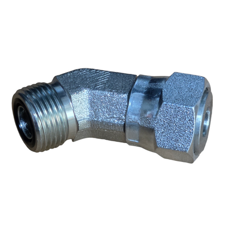 ORFS Male × ORFS Female Swivel 45° Elbow | Tas Hose