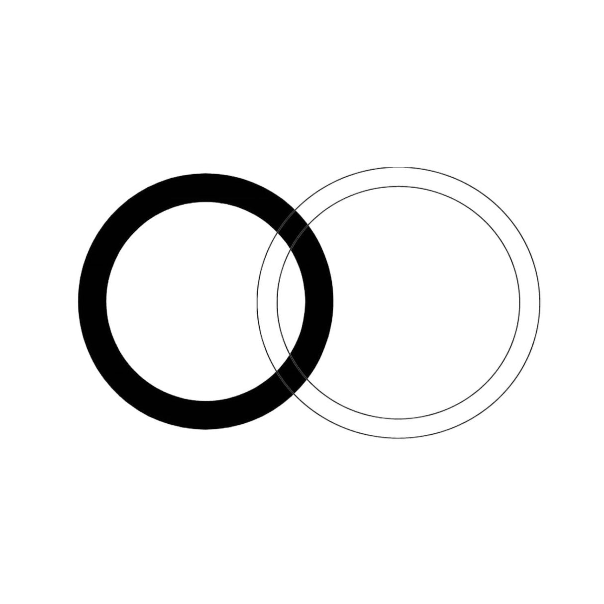 BSPP O-Ring & Retaining Ring Kit | Hydraulic Seal | Tas Hose