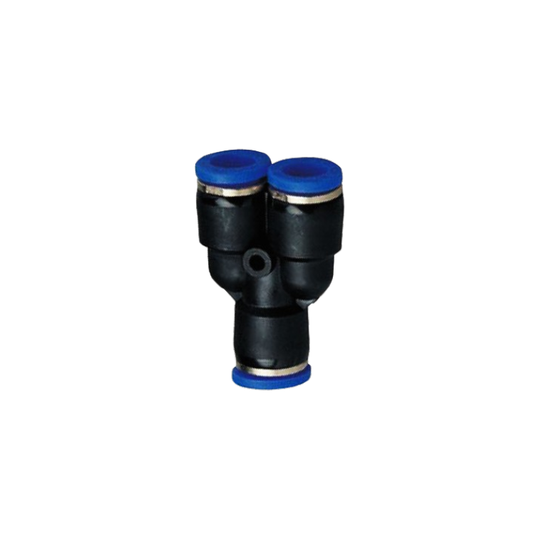PY - STD PUSHFIT TUBE Y PIECE
