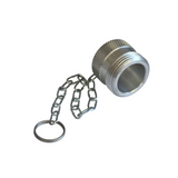 PLUG (ALUMINIUM) SUIT FEMALE SCREW TOGETHER POPPET - 1/2IN