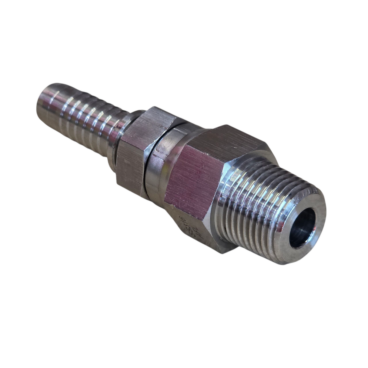 SS-MGKSW – 316 Stainless Steel BSPT Male Live Swivel Two Piece Tail