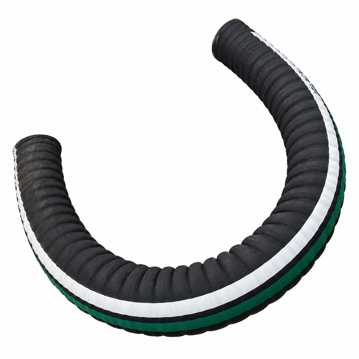 CLEARANCE – 204mm Rubber Water Suction & Delivery Hose – 2m Off-Cut