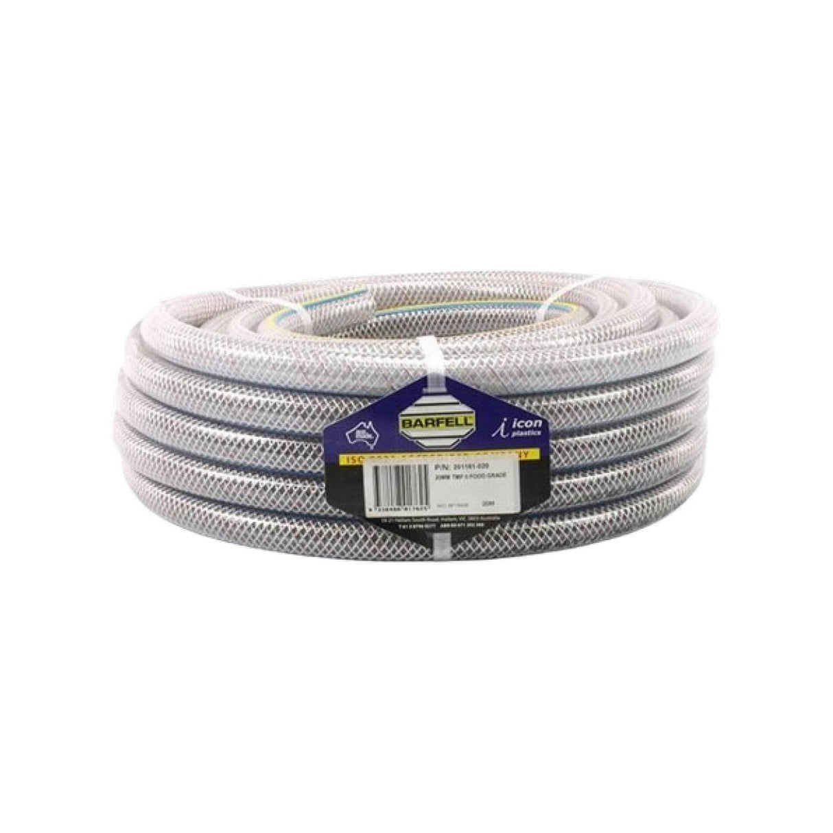 Barfell TMPII Clear Multipurpose Food & Air Hose – AS2070 Food Contact Rated