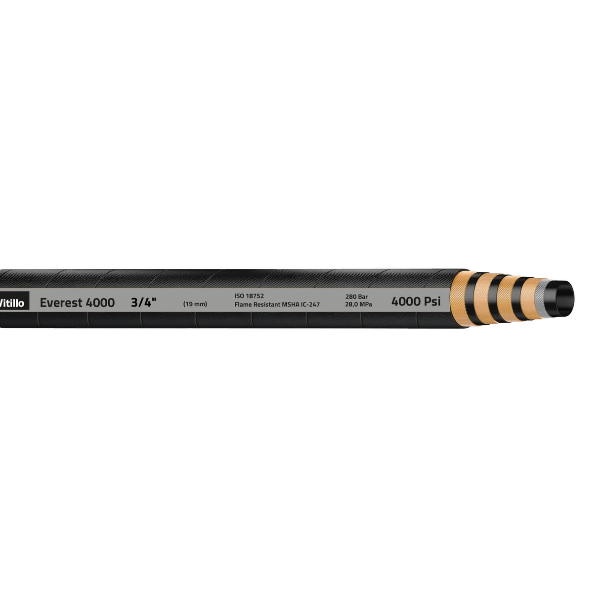 Vitillo Everest 4000 Isobaric Spiral Hydraulic Hose