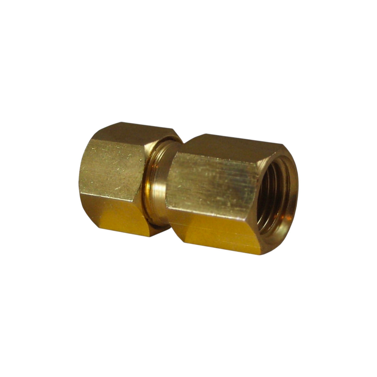 BCF-10 - #10 BRASS COMPRESSION FITTING X BSP FEMALE