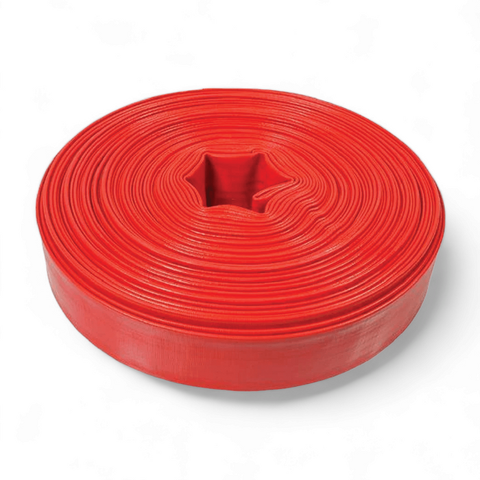Red Heavy Duty PVC Layflat